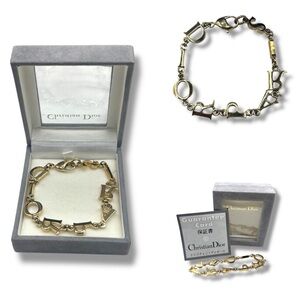 Dior Paris Logo Bracelet